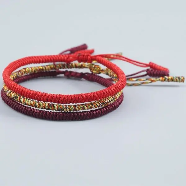 Tibetan Buddhist Good Lucky Charm Bracelets & Bangles 1