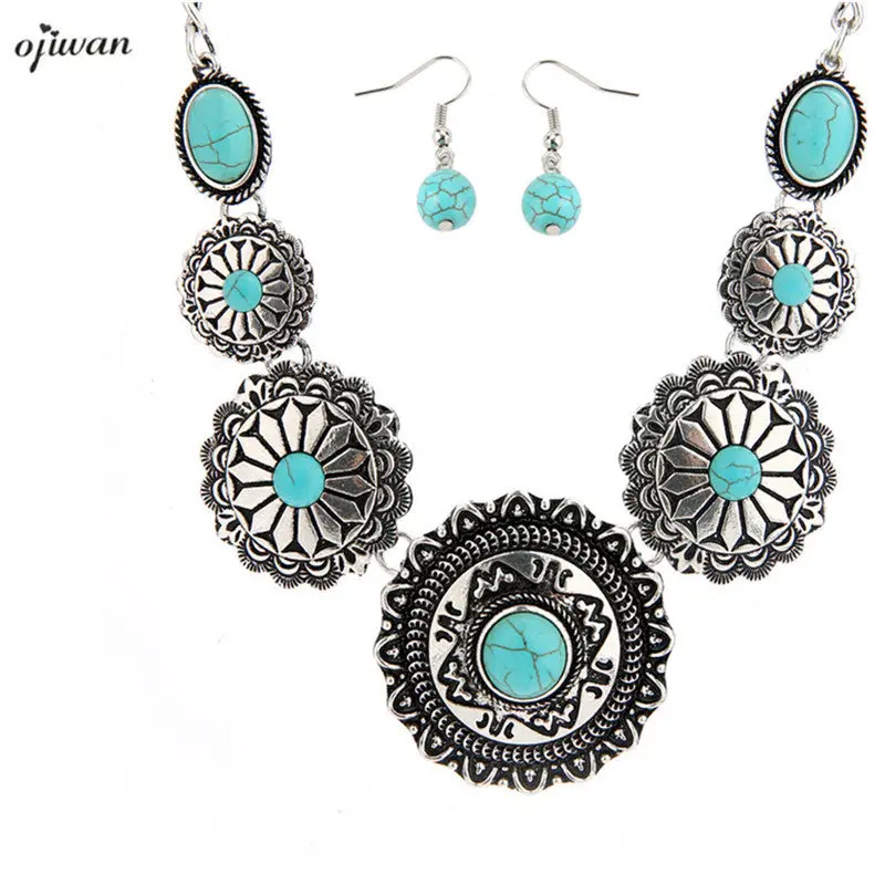 Maxi Collier Plastron Boho Necklace Hippie Cowgirl Native American Jewelry Navajo Bib Necklace Statement Online Shopping India 1