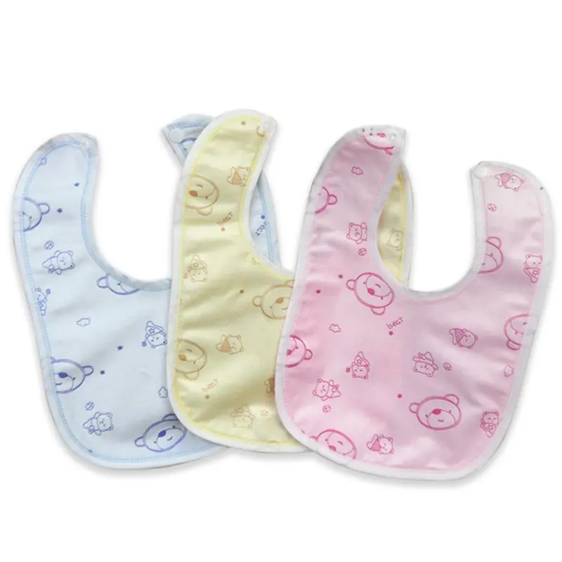 Happy Baby Bib Velvet Waterproof Baby Care Towels 1