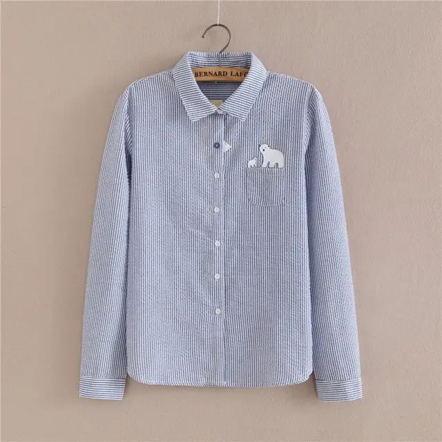Preppy White Blouse Collection 13 Pattern Women Cotton Lace Crochet Peter Pan Collar Long Sleeve Top Shirt Plus Size S-4Xl T5437 7
