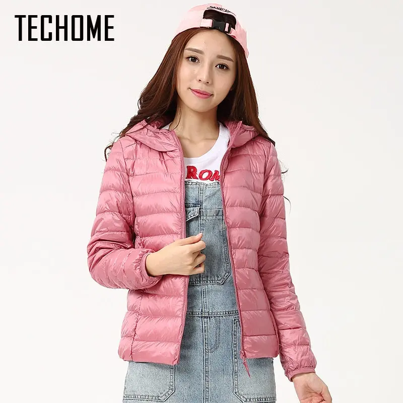 Autumn Winter Down Jackets For Women Brand Designer Hooded Coat Ultra Light Duck Down Jacket Womens Hoodes Warm Winter Coats 1