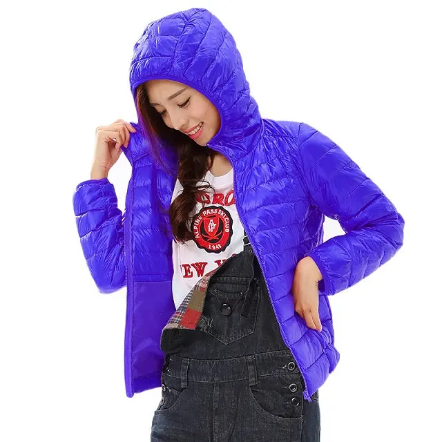 Autumn Winter Down Jackets For Women Brand Designer Hooded Coat Ultra Light Duck Down Jacket Womens Hoodes Warm Winter Coats 13