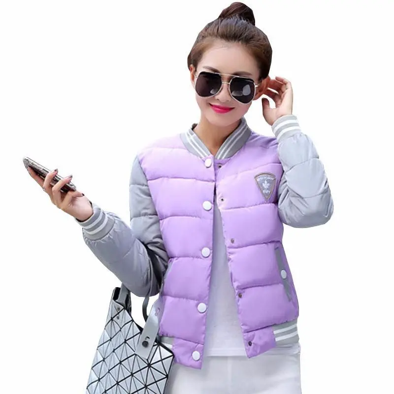 2017 New Winter Jacket Women Korea Fashion Uniform Warm Jackets Winter Coat Women Cotton Female Parkas Women's Winter Jacket 1