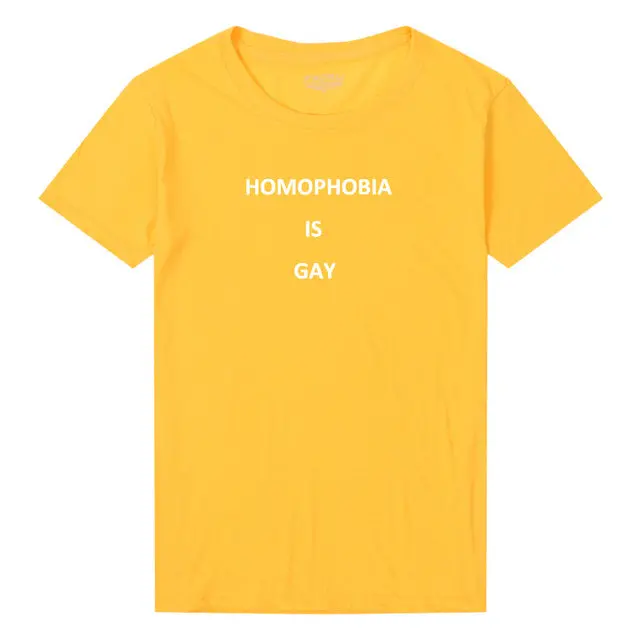 Pkorli Women's Homophobia Is Gray T-Shirt – Feminist, Anti-Racist, Grunge-Style Top - Image 7