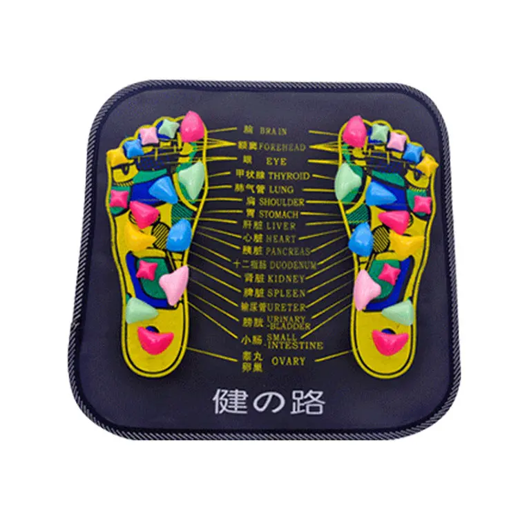 Laguerir Reflexology Walk Stone Foot Leg Pain Relieve Relief Walk Massager Mat Health Care Acupressure Mat Pad Massageador 1