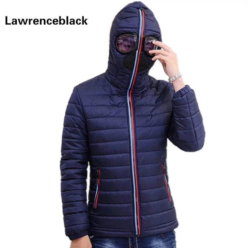 Lawrenceblack Winter Jackets Men Parkas With Glasses Padded Hooded Coat Mens Warm Camperas Children Windproof Quilted Jacket 839 1