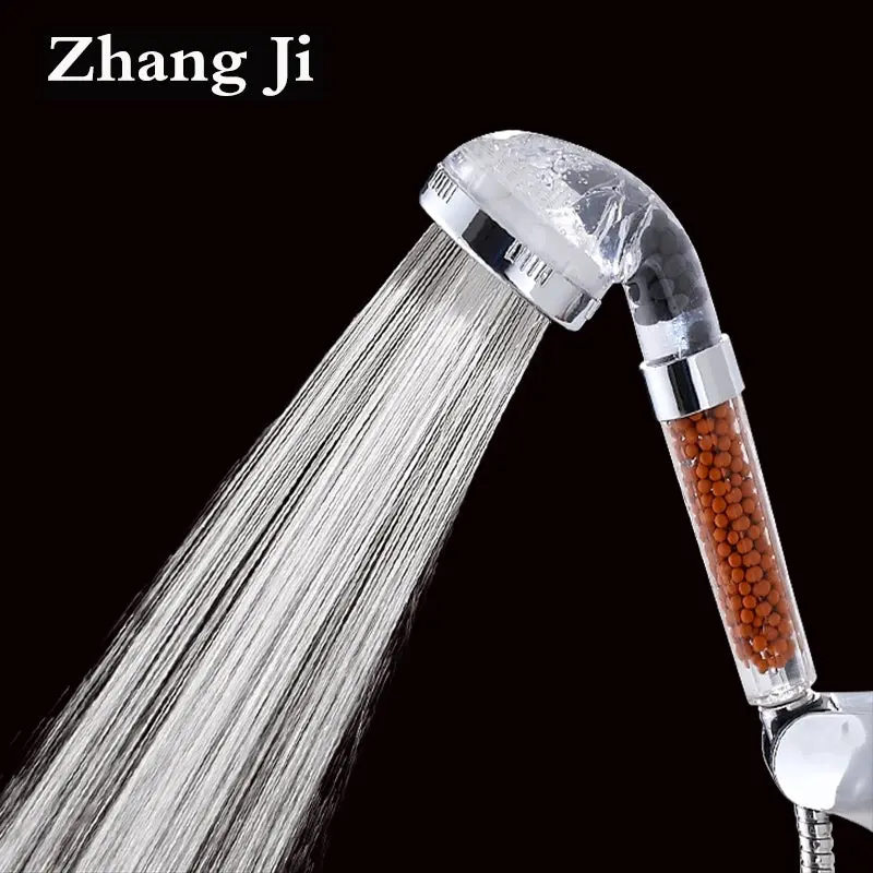Bathroom Water Therapy Shower Anion Spa Shower Head Water Saving Rainfall Shower Filter Head High Pressure Abs Spray Zj013 1