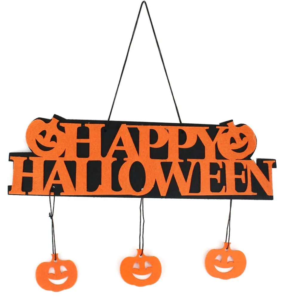 Halloween Decoration Happy Halloween Hanging Hangtag Halloween Window Decoration Halloween Pumpkin Hanging Strips Py0247 1