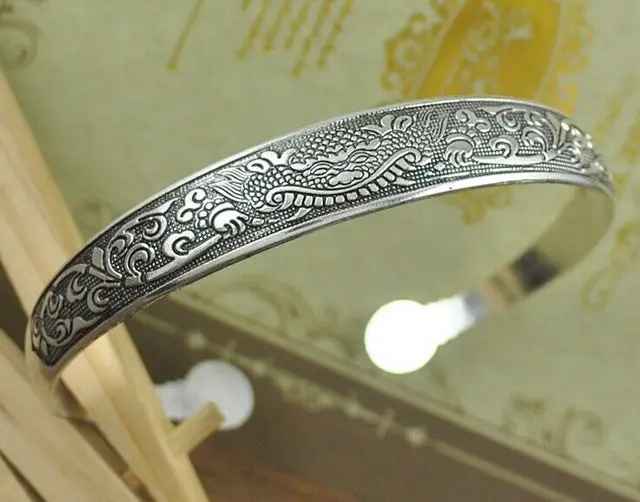 Bohemian Antalya Bangles,Antique Silver Plated Carve Pattern Statement, Boho Coachella, Festival Turkish Hand Jewelry, Elephant 18