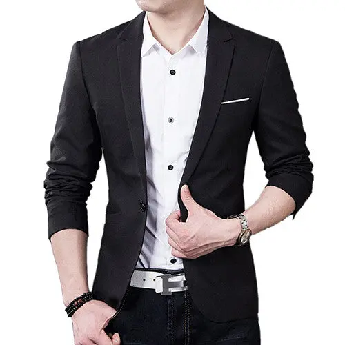Step Collar Blazer 1