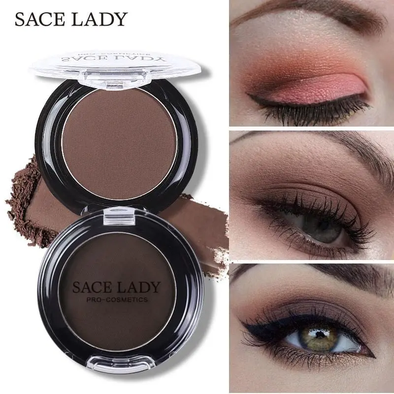 Sace Lady Natural Matte Eye Shadow Waterproof Palette 18 Colors Pigment Nude Eyeshadow Makeup  Brand Beauty Make Up Cosmetic 1