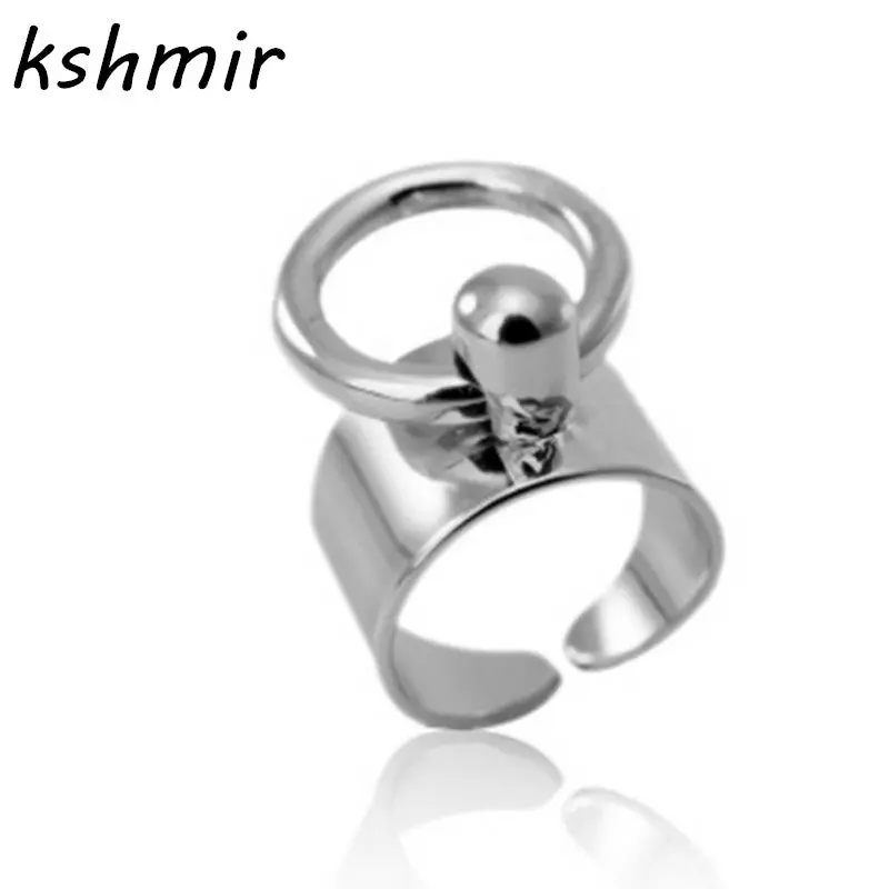 Size Is Adjustable Accessories Wholesale Minimalist Wind Rings Of Metal Fan Ring Joint Ring Ladies Fashion Ring 1