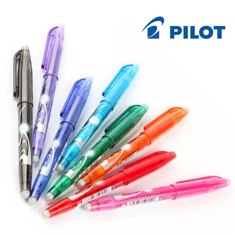 Japan Pilot Frixion 1 Set 8 Colors Magic Erasable Touchable Gel Ink Resurrect Pen School Office Supplies 0.5 Mm Lfb160ef8cn 1