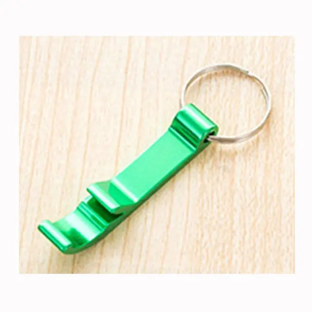 Portable 4 In 1 Bottle Opener Key Ring Chain Keyring Keychain Metal Beer Bar Tool Claw Gift 3