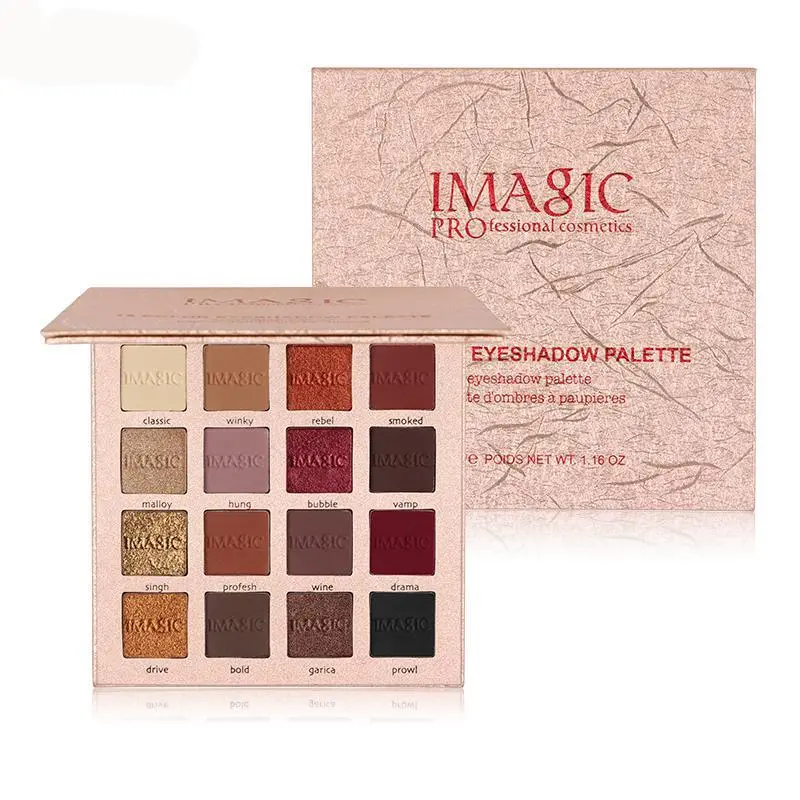 16 Colors Eyeshadow Glitter Palette Matte 1