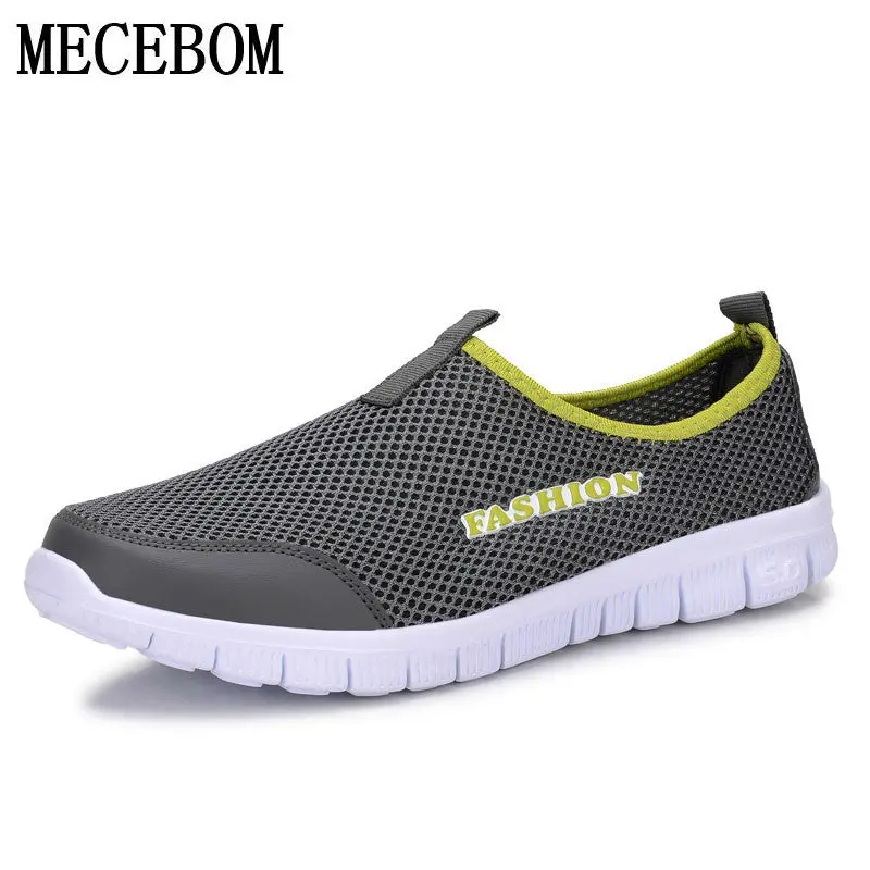 Men's Summer Shoes Plus Size 35-46 Comfortable Men Casual Shoes Mesh Breathable Loafers Slip-On Footwear A01m 1