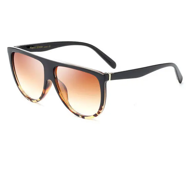 Molniya Oversized Square Sunglasses Women Designer Brand Big One Lens Mans Black Sun Glasses Female Uv400 Transparent Frame 3