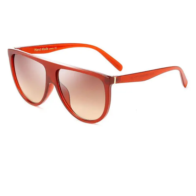Molniya Oversized Square Sunglasses Women Designer Brand Big One Lens Mans Black Sun Glasses Female Uv400 Transparent Frame 9