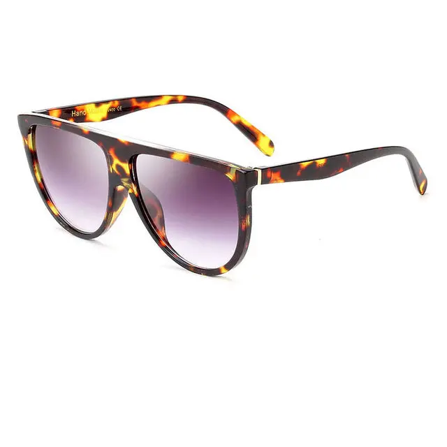 Molniya Oversized Square Sunglasses Women Designer Brand Big One Lens Mans Black Sun Glasses Female Uv400 Transparent Frame 6