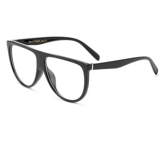 Molniya Oversized Square Sunglasses Women Designer Brand Big One Lens Mans Black Sun Glasses Female Uv400 Transparent Frame 8