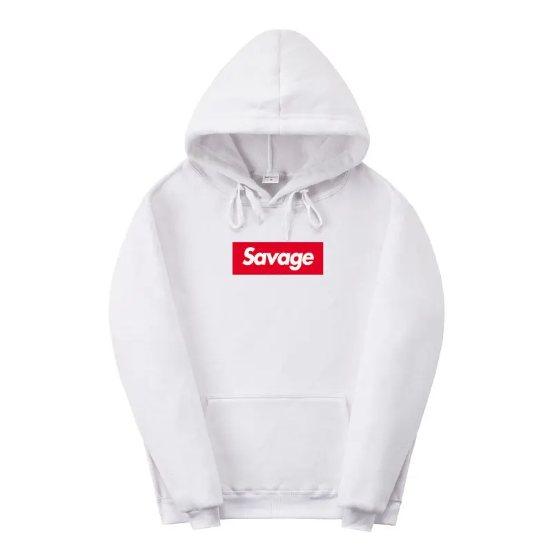 One A Cake Savages Men Hip Hop Hoodie Summer Suprem Street Hoodie Fear Of God Red Letter Printed Cotton Tops Brand Clothing 1