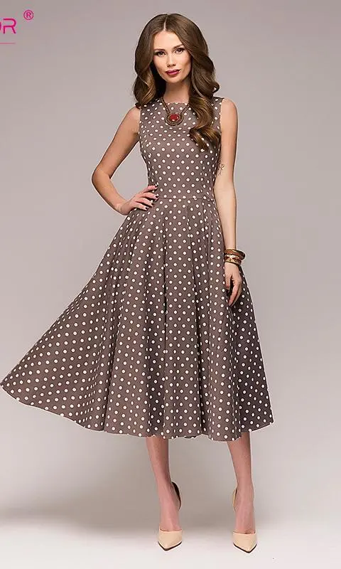 Elegant Mid Calf Lenght Dresses 1