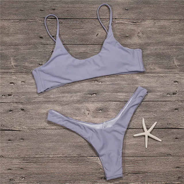 Sexy Micro Bikini Plus Size Swimwear Push Up Thong 8