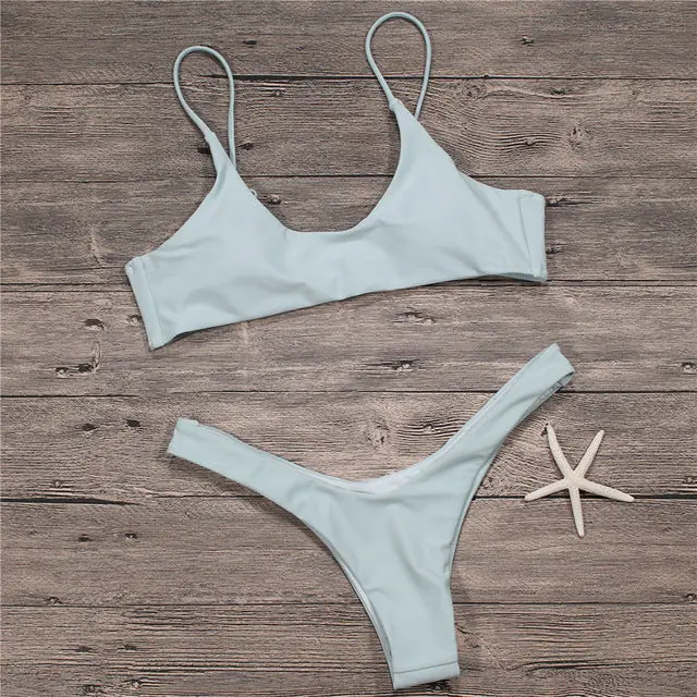 Sexy Micro Bikini Plus Size Swimwear Push Up Thong 2