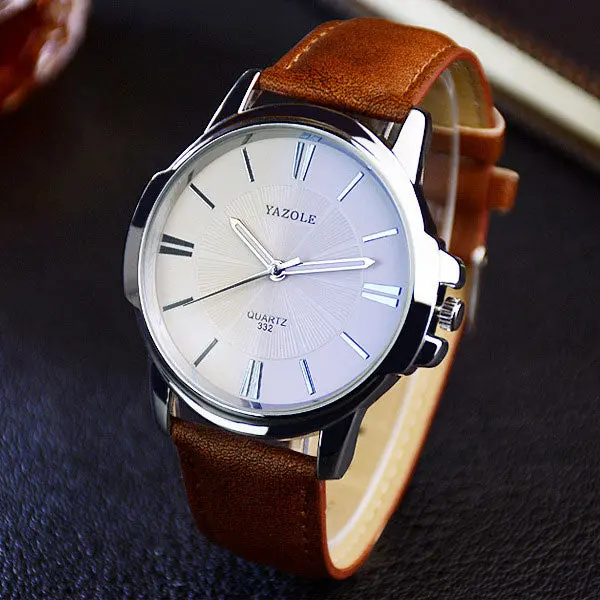 Yazole 2018 Fashion Quartz Watch Men Watches Top Brand Luxury Male Clock Business Mens Wrist Watch Hodinky Relogio Masculino 1