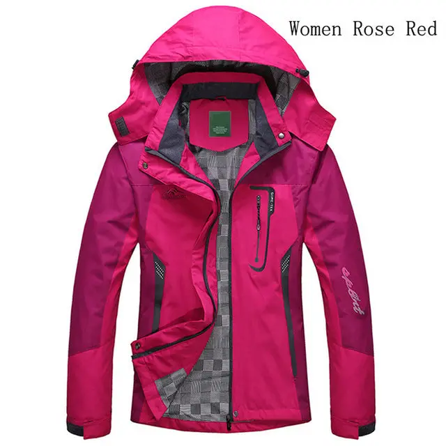 2018 Spring Autumn Winter Women Jacket Single Thick Outwear Jackets Hooded Wind Waterproof Female Coat Parkas Clothing 5