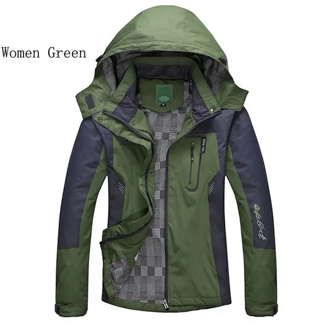 2018 Spring Autumn Winter Women Jacket Single Thick Outwear Jackets Hooded Wind Waterproof Female Coat Parkas Clothing 5