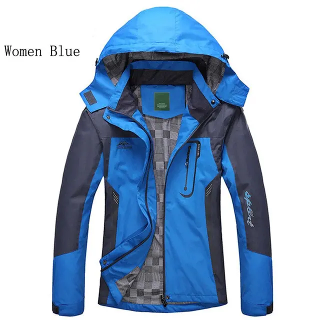 2018 Spring Autumn Winter Women Jacket Single Thick Outwear Jackets Hooded Wind Waterproof Female Coat Parkas Clothing 5