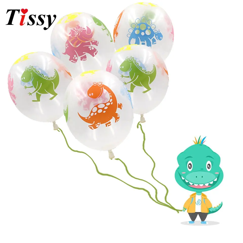 20Pcs/Lot 12Inch Dinosaur Balloons Latex Balloons Party Favors Baby Shower Decorations Birthday Party Supplies Kid Toys Gifts 1