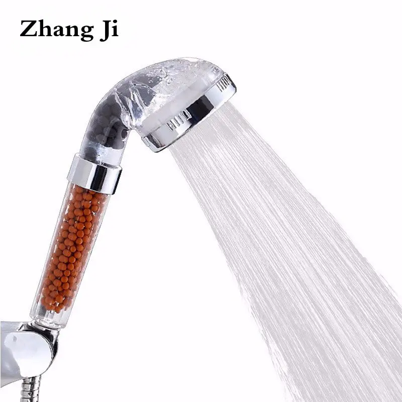 Hot Spa Therapy Shower Head Water Saving High Pressure Transparent Hand Shower Head Water Filter Rainfall Handheld Nozzle Zj013 1