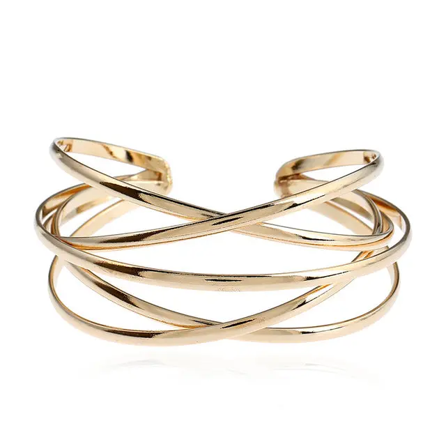 Lzhlq Cuff Bangles For Women Brand Big Bohemia Boho Fashion Bangles Indian Girls Bracelets & Bangles Female Cute Ladies Jewelry 2