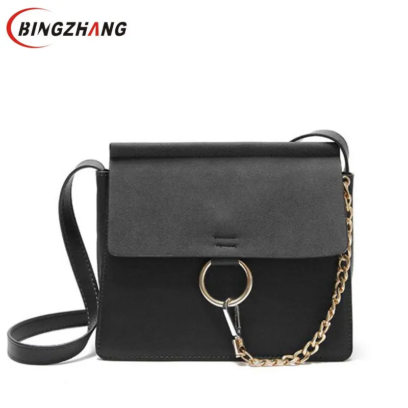 New Style Famous Brand Minimalist Crossbody Bag Women Shoulderbag Messenger Diamond Chain Puzzle Ring Bags For Women L8-25 1