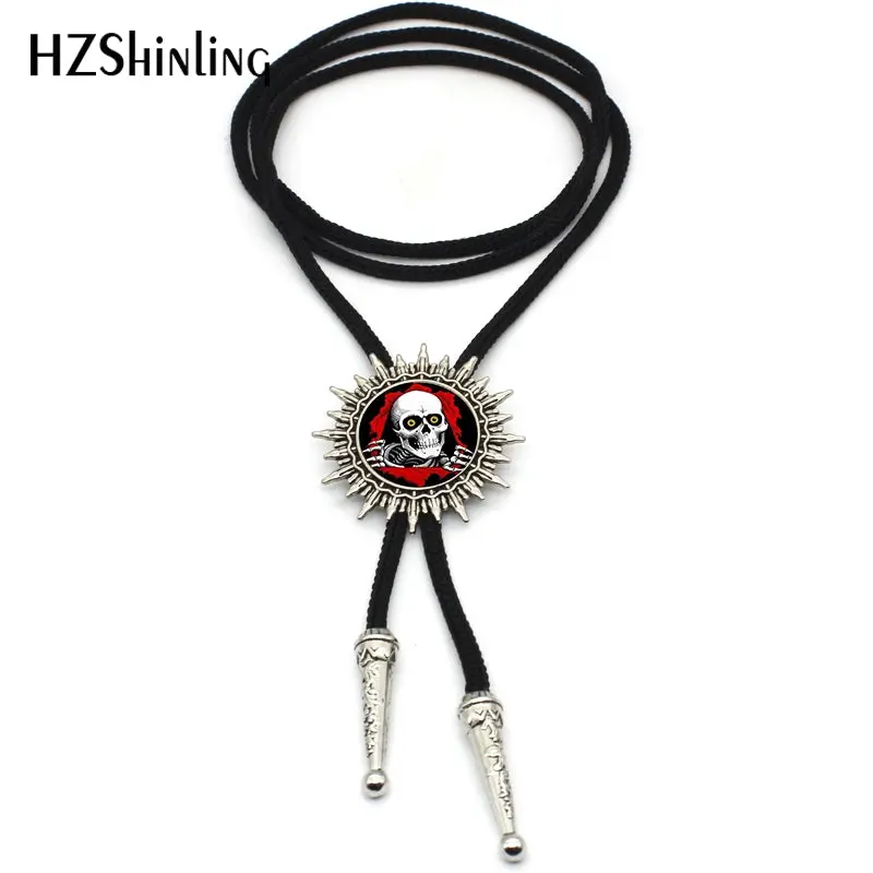 2017 Western Bolo Tie Antique Design Skull  Cowboy Bolo Tie For Men Neck Tie Suit Shirt Accessories Slide Adjustable 1