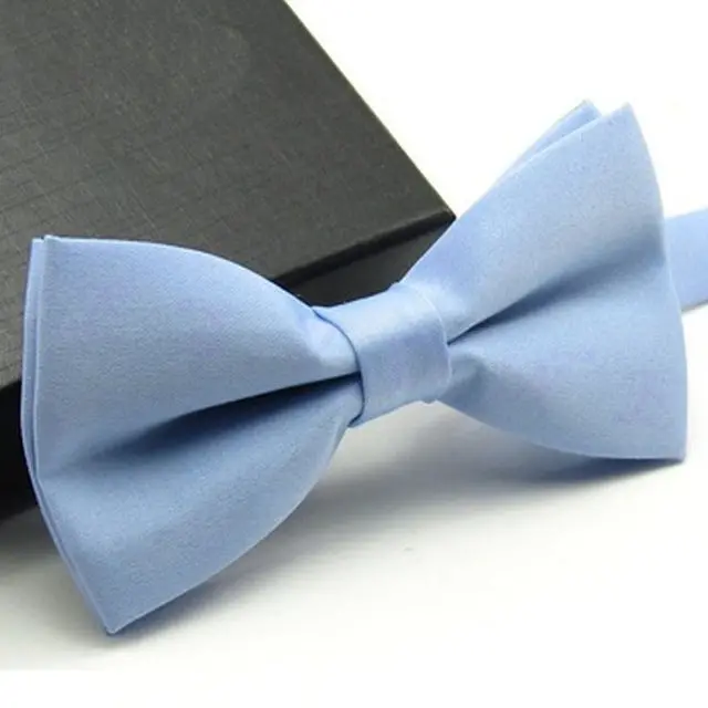 Klv New Boys Girls School Fashion Bow Tie For Kids Bowtie Solid Candy Colorful Baby Butterfly Cravat Gravata 12