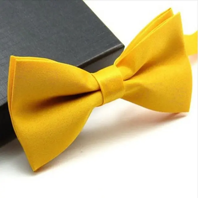 Klv New Boys Girls School Fashion Bow Tie For Kids Bowtie Solid Candy Colorful Baby Butterfly Cravat Gravata 7