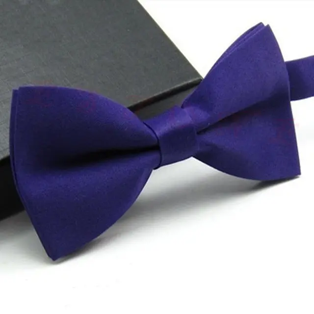 Klv New Boys Girls School Fashion Bow Tie For Kids Bowtie Solid Candy Colorful Baby Butterfly Cravat Gravata 4