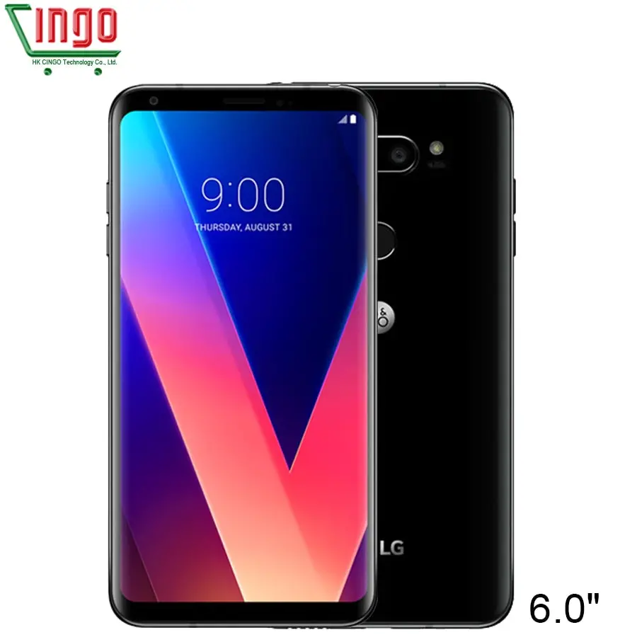 Original Unlocked Lg V30 Plus H930ds 4G Lte Mobile Phone Ram 4Gb Rom 128Gb  Android Dual Sim Octa Core 6.0" 16Mp&13Mp 3300Mah 1