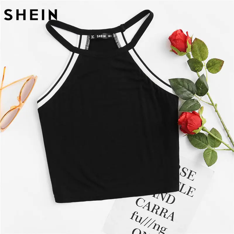 Summer Crop Tops Active Wear Women Slim Fit Tank Tops 1