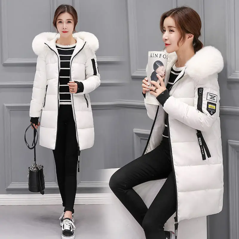 Winter Jacket Women 2018 New Female Parka Coat Feminina Long Down Jacket Plus Size Long Hooded Duck Down Coat Jacket Women 1