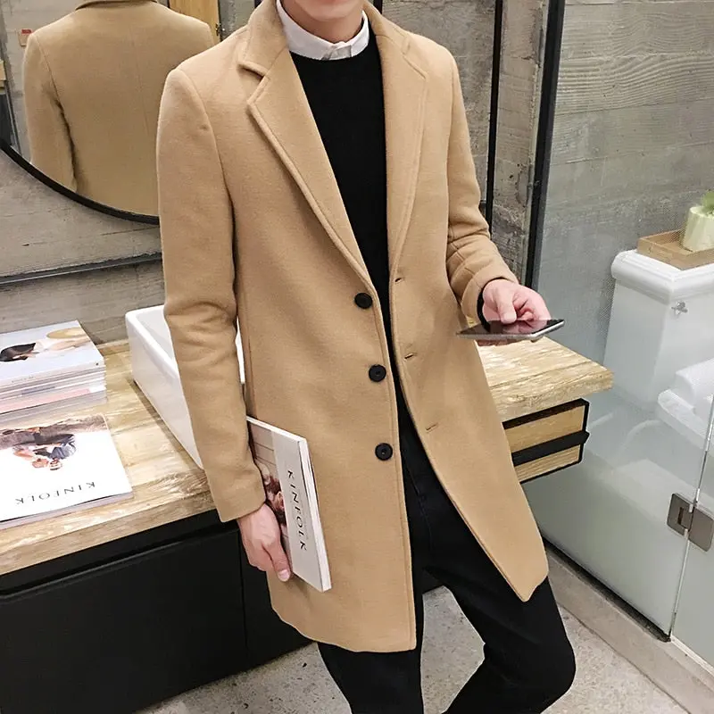 Good Quality Men Coat Winter Jackets Men Outwear Long Jackets New Fashion Male Casual Trench Large S Down Jackets 1