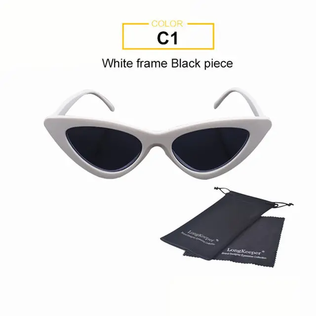 Long Keeper Women Brand Designer Small Cat Eye Sunglasses Hot Sale Black Red Chic Sexy Lady Eyewear Luxury Sun Glasses For Men 8