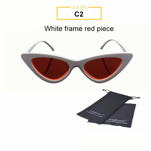Long Keeper Women Brand Designer Small Cat Eye Sunglasses Hot Sale Black Red Chic Sexy Lady Eyewear Luxury Sun Glasses For Men 8