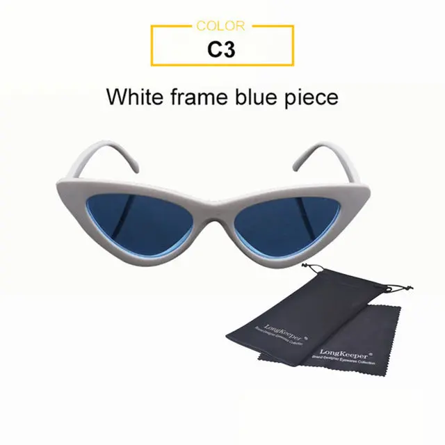 Long Keeper Women Brand Designer Small Cat Eye Sunglasses Hot Sale Black Red Chic Sexy Lady Eyewear Luxury Sun Glasses For Men 7