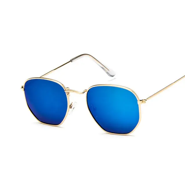 Vintage Square Sunglasses Women Men Shades Retro Classic Black Sun Glasses Female Male Luxury Brand Designer Oculos De Sol 8