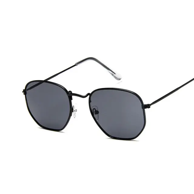 Vintage Square Sunglasses Women Men Shades Retro Classic Black Sun Glasses Female Male Luxury Brand Designer Oculos De Sol 2