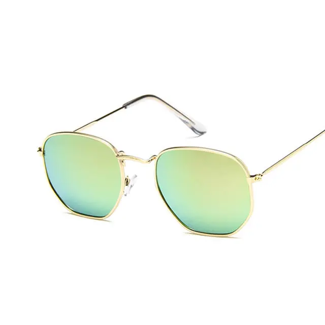 Vintage Square Sunglasses Women Men Shades Retro Classic Black Sun Glasses Female Male Luxury Brand Designer Oculos De Sol 8